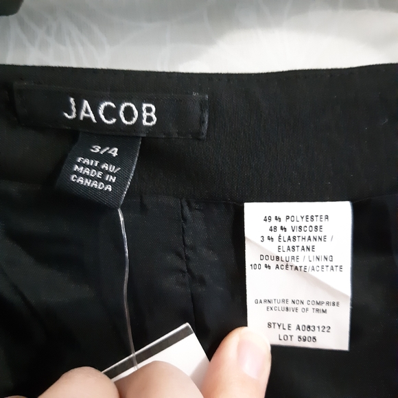 Jacob black pencil skirt NEW - Picture 5 of 5